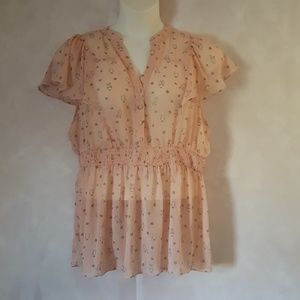 Torrid Pink Owl Blouse